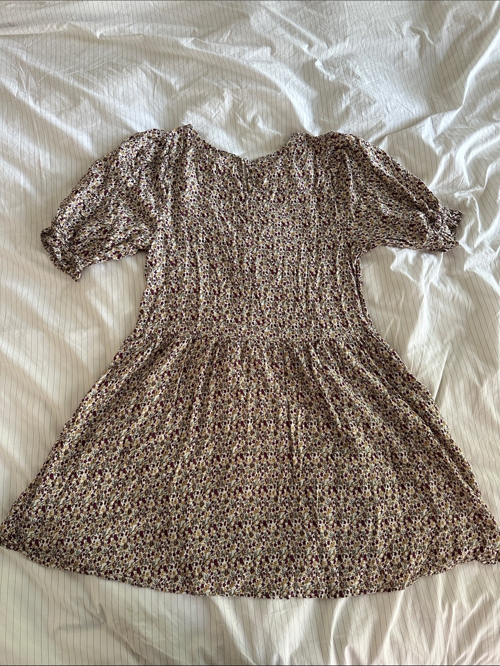 Natural Life - Blair Relaxed Swing Dress in Floral Print - Size Medium - Picture 5 of 6